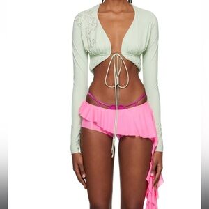 BRAND NEW Poster Girl Mini Short Ultra Music Festival Outfit Coachella Look